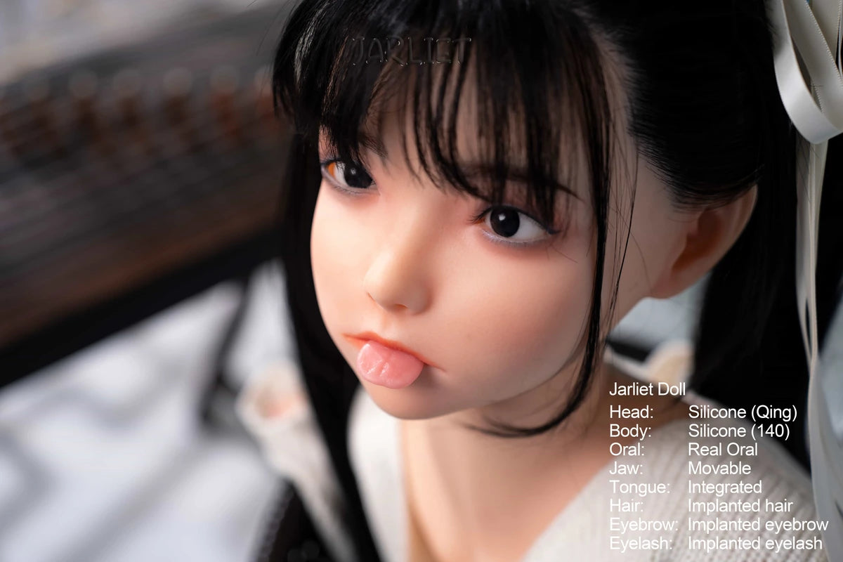 140-1cm(4.593ft) C-Cup Full Silicone Sex Doll Qing-XDollWorld Best Sex Dolls-13