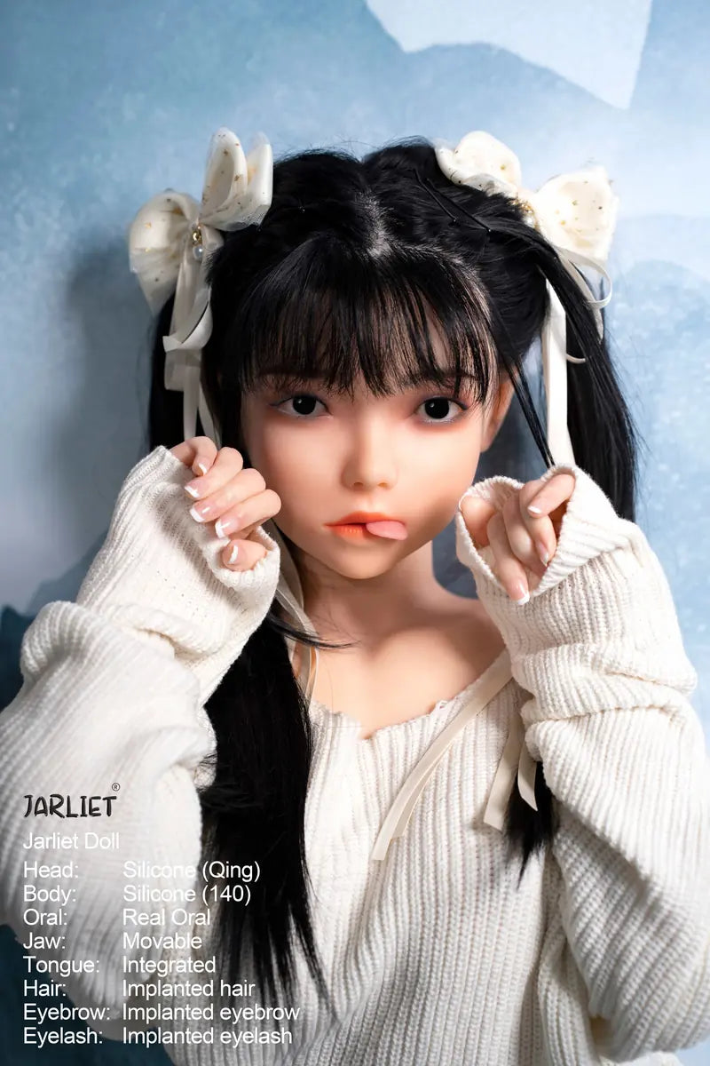 140-1cm(4.593ft) C-Cup Full Silicone Sex Doll Qing-XDollWorld Best Sex Dolls-24
