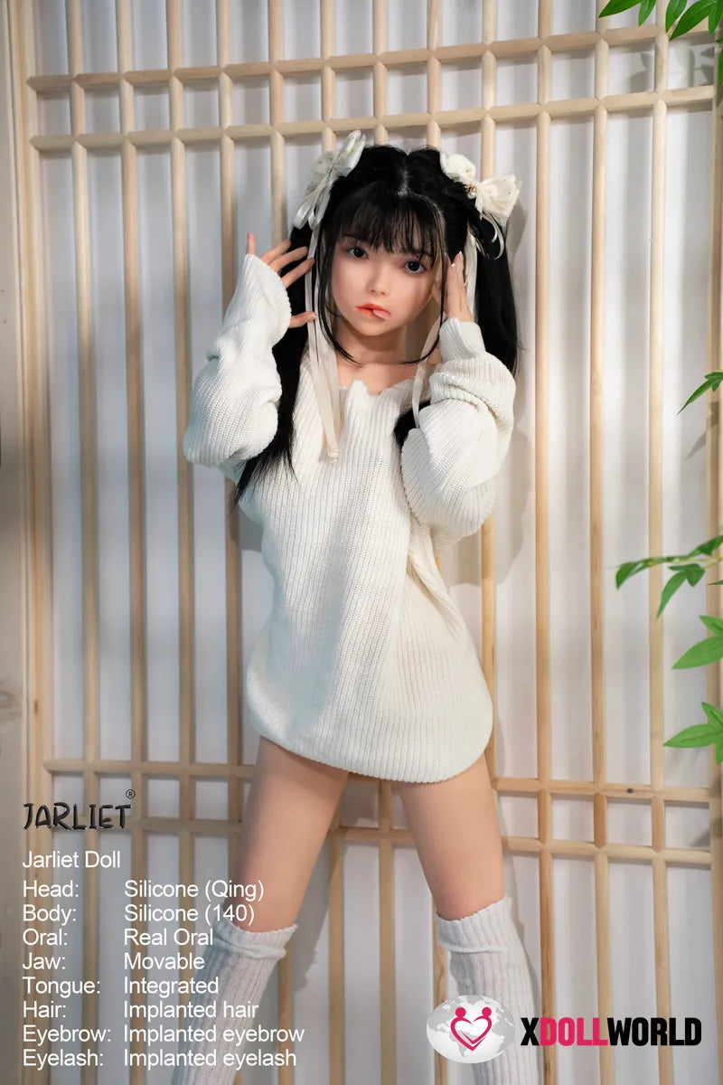 140-1cm(4.593ft) C-Cup Full Silicone Sex Doll Qing-XDollWorld Best Sex Dolls-27