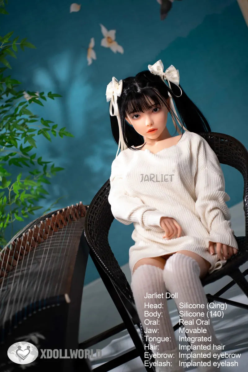 140-1cm(4.593ft) C-Cup Full Silicone Sex Doll Qing-XDollWorld Best Sex Dolls-4