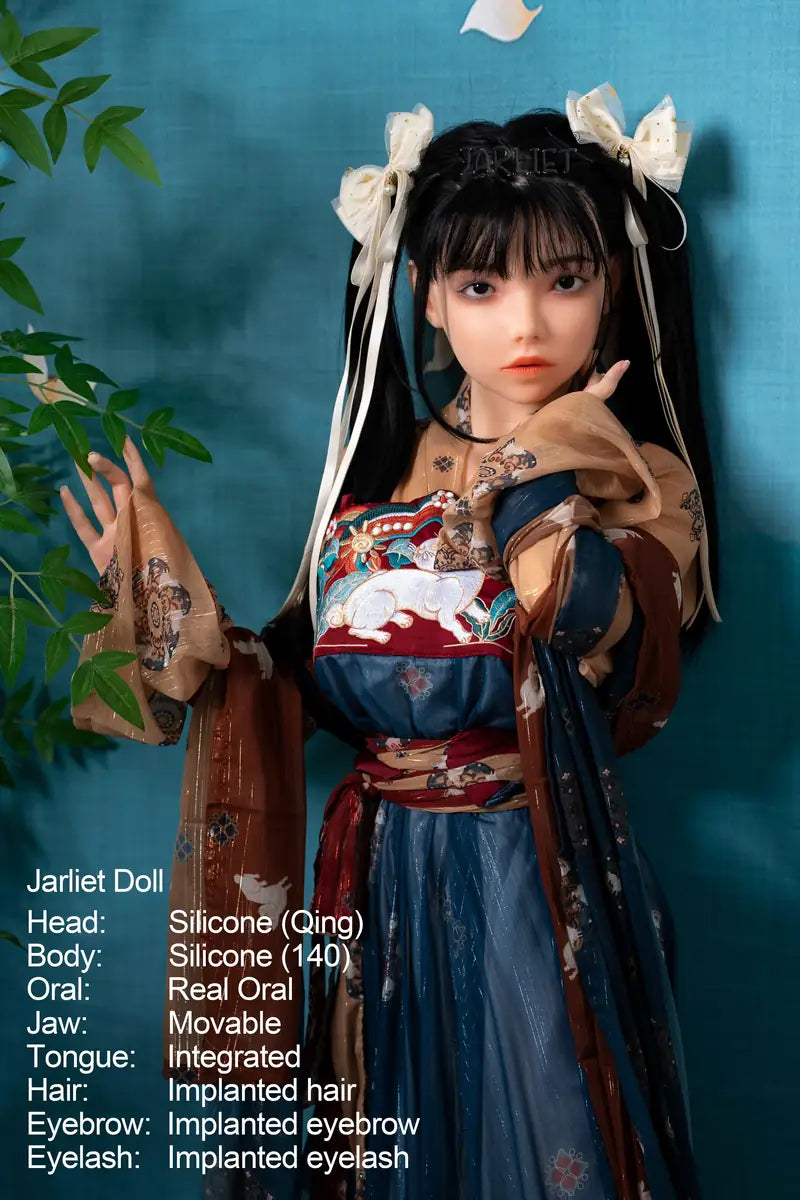 140-2cm(4.593ft) C-Cup Full Silicone Sex Doll Qing-XDollWorld Best Sex Dolls-13