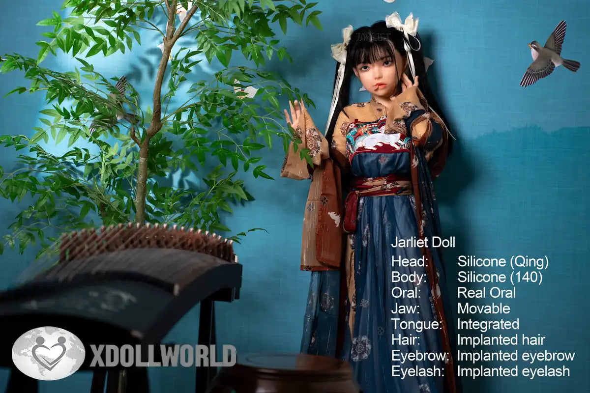140-2cm(4.593ft) C-Cup Full Silicone Sex Doll Qing-XDollWorld Best Sex Dolls-15