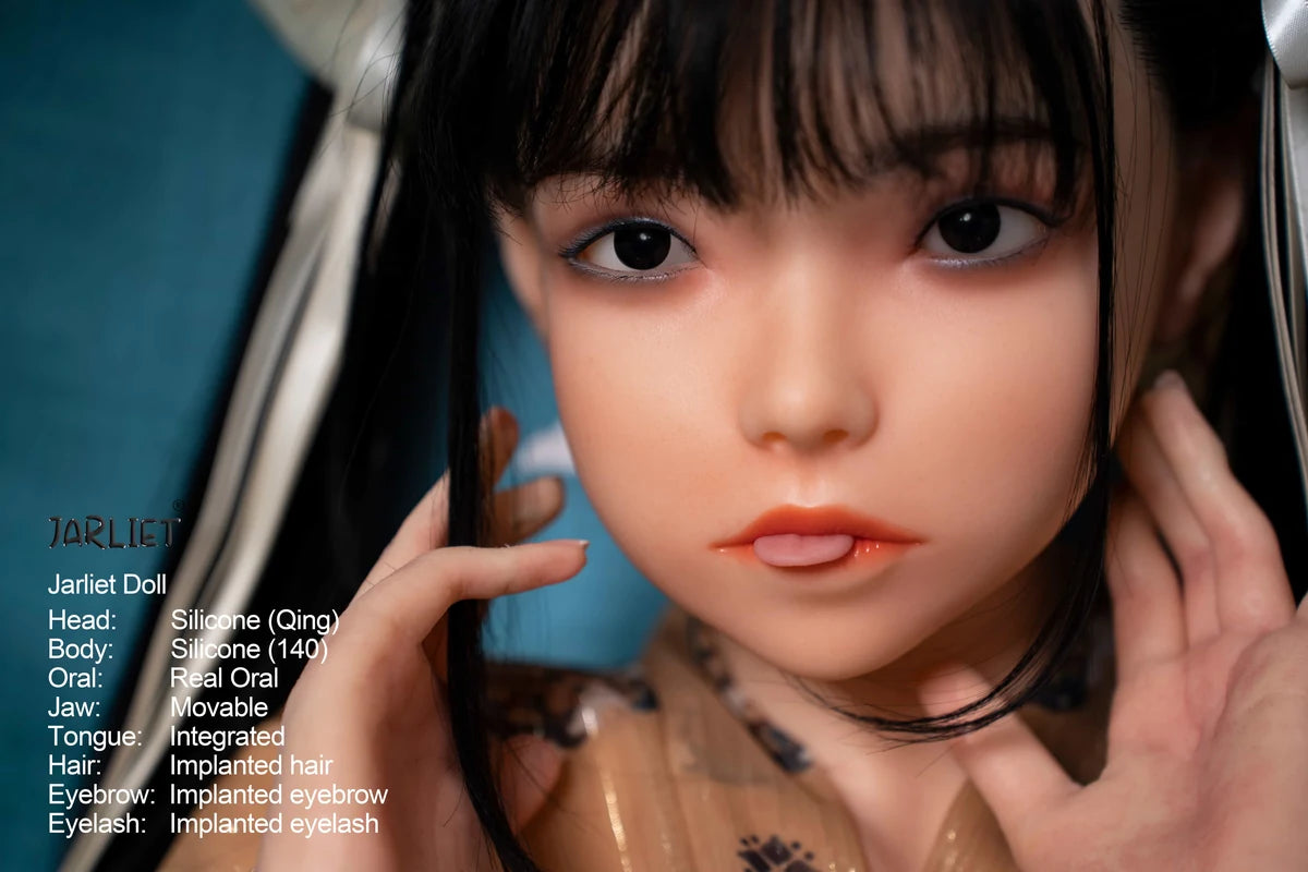 140-2cm(4.593ft) C-Cup Full Silicone Sex Doll Qing-XDollWorld Best Sex Dolls-16
