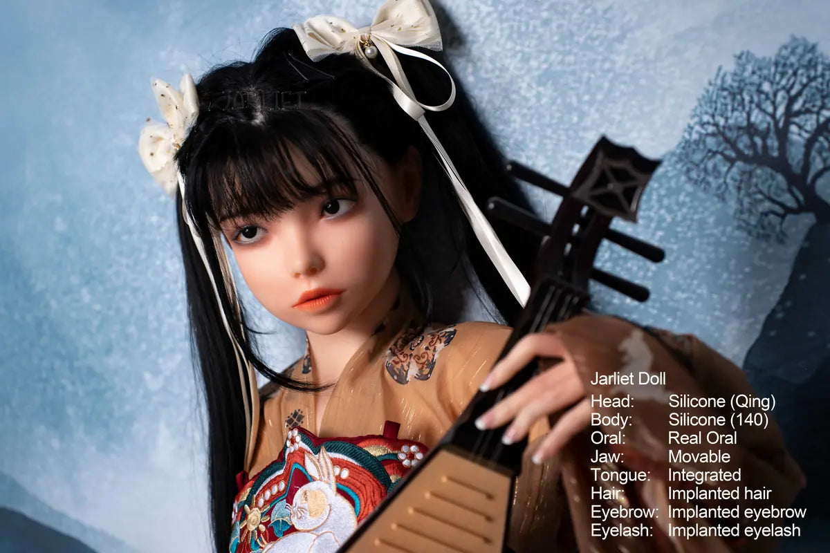 140-2cm(4.593ft) C-Cup Full Silicone Sex Doll Qing-XDollWorld Best Sex Dolls-4