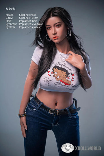 154cm(5.052ft) C-Cup Full Silicone Sex Doll Rosie-XDollWorld Best Sex Dolls-1