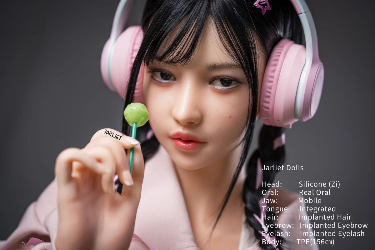 156cm(5.118ft) B-Cup Hybrid Sex Doll（Silicone Head+TPE Body） Zi-XDollWorld Best Sex Dolls-3