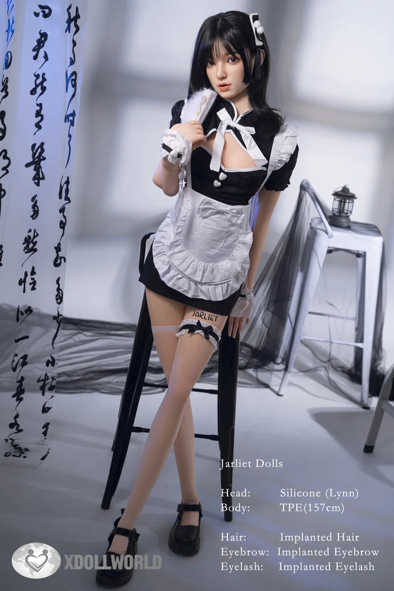 157cm(5.151ft) B-Cup Hybrid Sex Doll（Silicone Head+TPE Body） Lynn-XDollWorld Best Sex Dolls-2