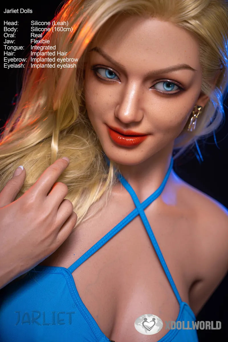 160cm(5.249ft) C-Cup Full Silicone Sex Doll Leah-XDollWorld Best Sex Dolls-4