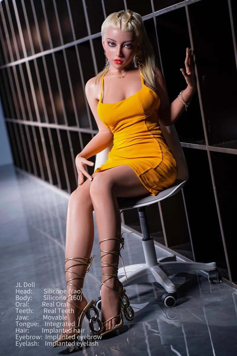 160cm(5.249ft) C-Cup Full Silicone Sex Doll Yao-XDollWorld Best Sex Dolls-42
