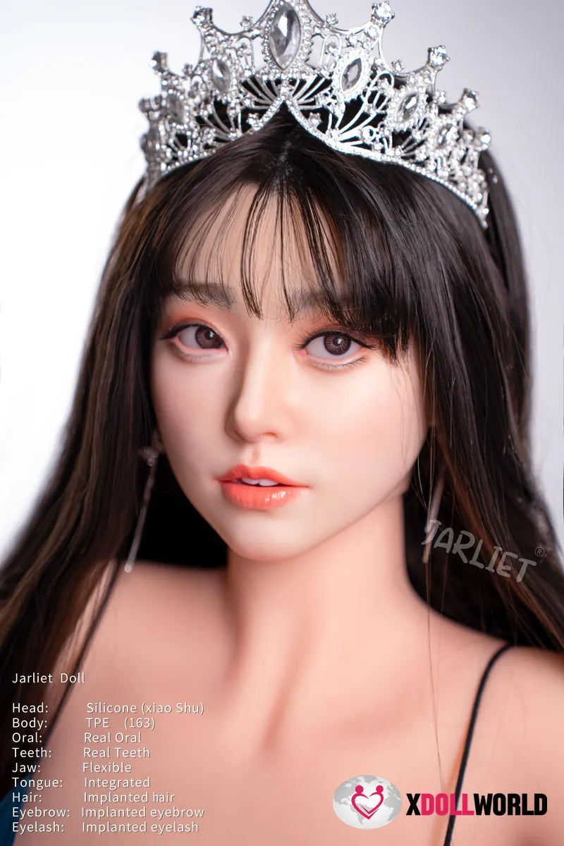 163cm(5.348ft) C-Cup Hybrid Sex Doll（Silicone Head+TPE Body） 小舒-XDollWorld Best Sex Dolls-6
