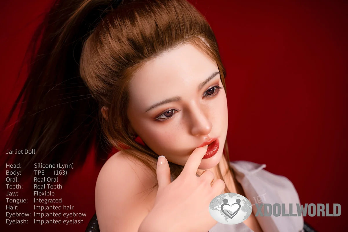 163cm(5.348ft) C-Cup Hybrid Sex Doll（Silicone Head+TPE Body） Lynn-XDollWorld Best Sex Dolls-30
