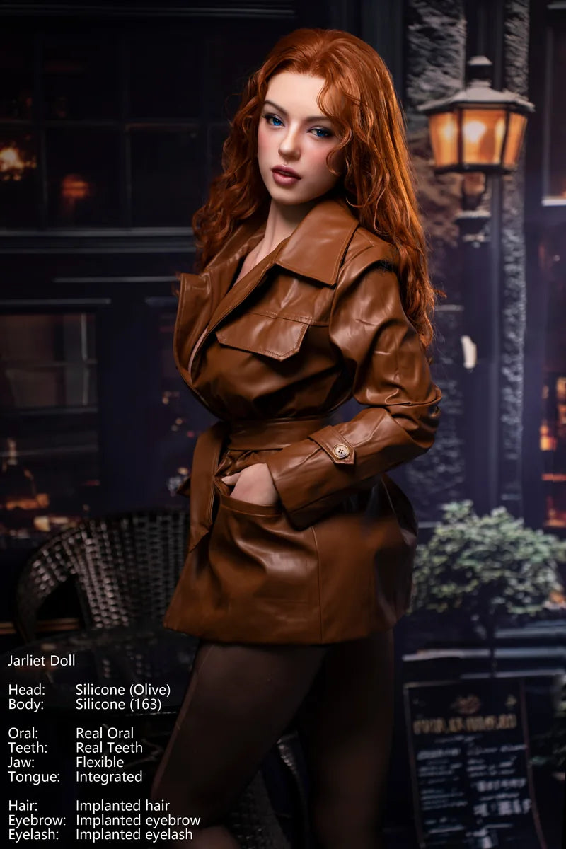 163cm(5.348ft) D-Cup Full Silicone Sex Doll Olive-XDollWorld Best Sex Dolls-17