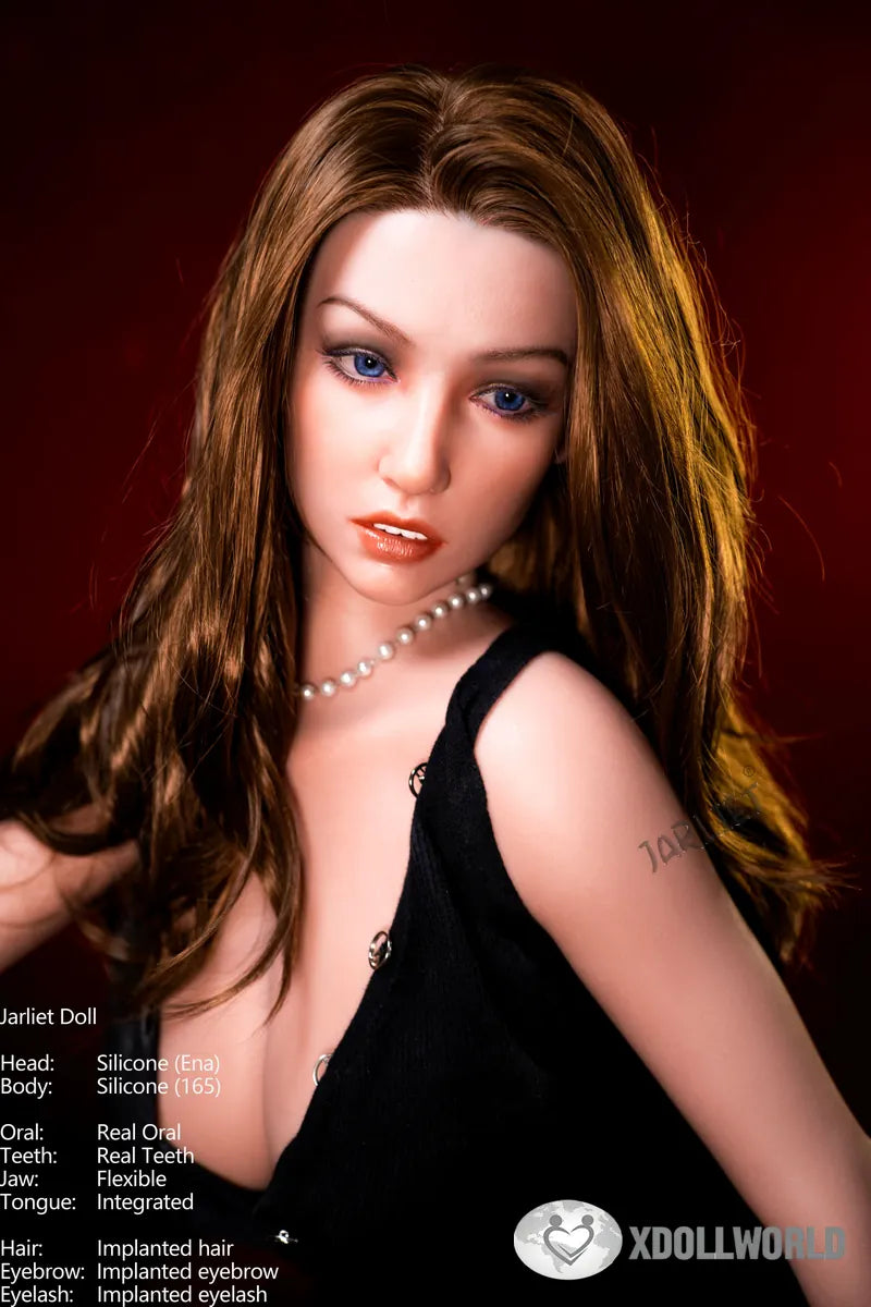 165cm(5.413ft) C-Cup Full Silicone Sex Doll Ena, Light Tan-XDollWorld Best Sex Dolls-17