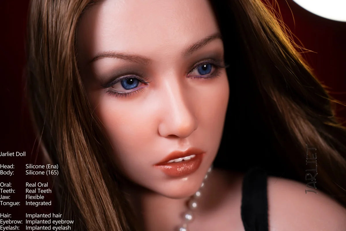 165cm(5.413ft) C-Cup Full Silicone Sex Doll Ena, Light Tan-XDollWorld Best Sex Dolls-18