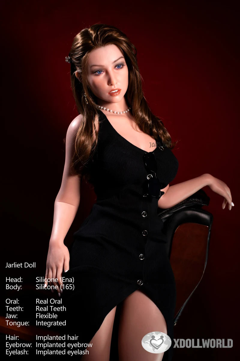 165cm(5.413ft) C-Cup Full Silicone Sex Doll Ena, Light Tan-XDollWorld Best Sex Dolls-2