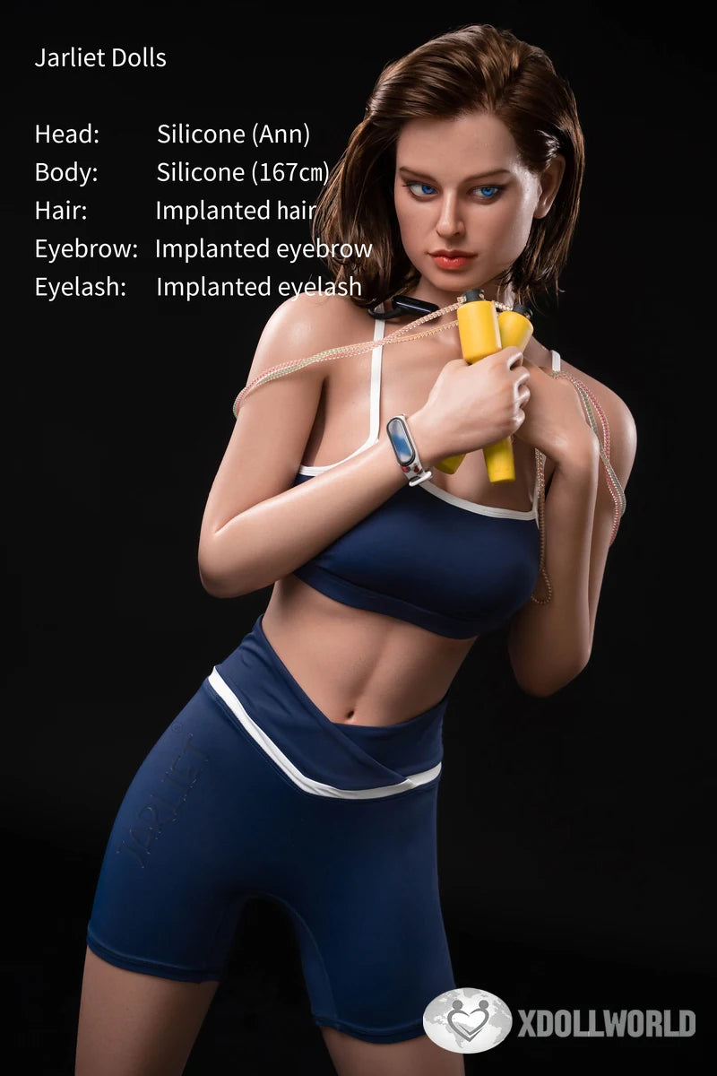 167cm(5.479ft) B-Cup Full Silicone Sex Doll Ann-XDollWorld Best Sex Dolls-2