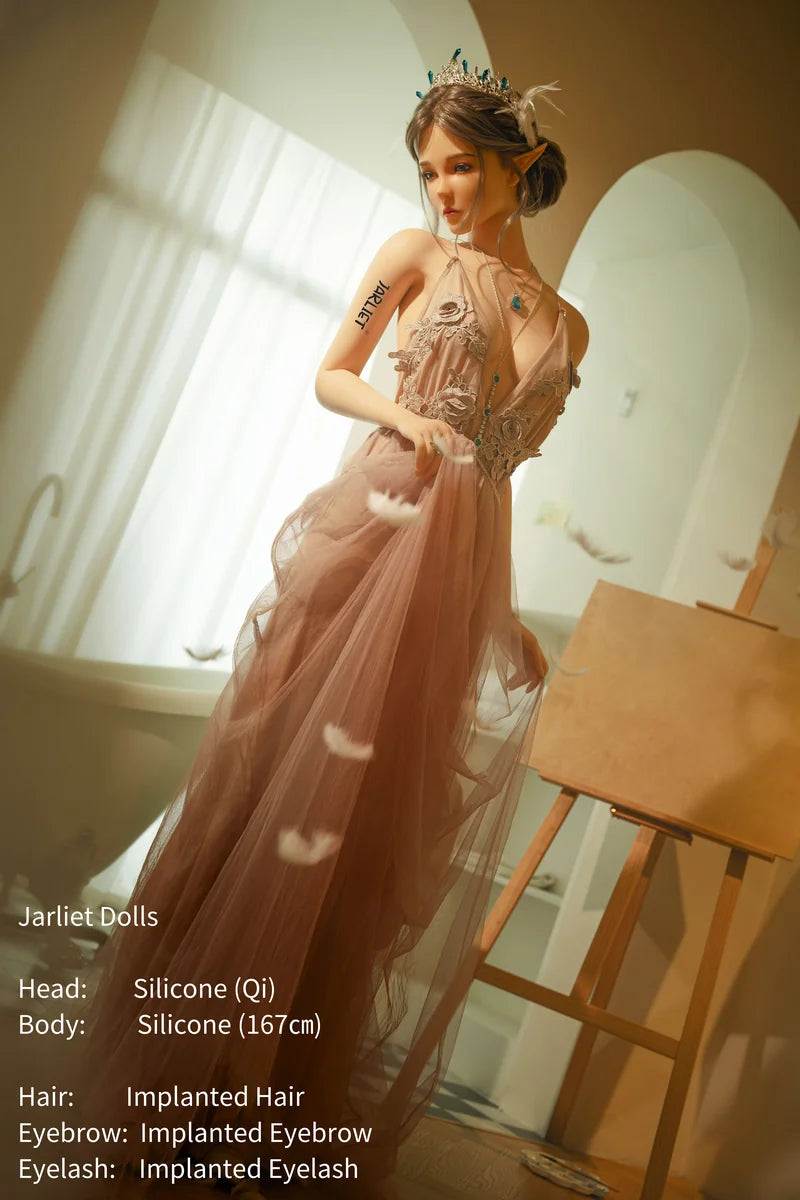 167cm(5.479ft) B-Cup Full Silicone Sex Doll Qi-XDollWorld Best Sex Dolls-5