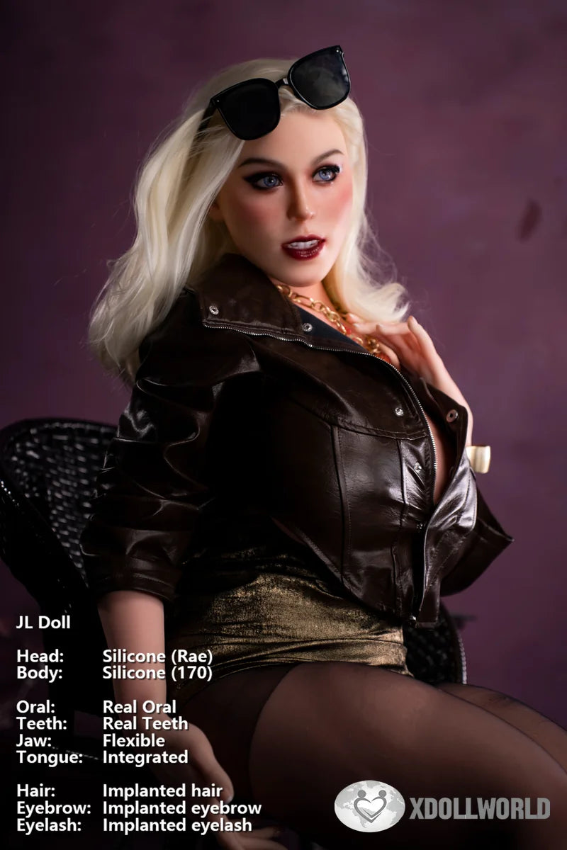 170cm(5.577ft) E-Cup Full Silicone Sex Doll Rae-XDollWorld Best Sex Dolls-15