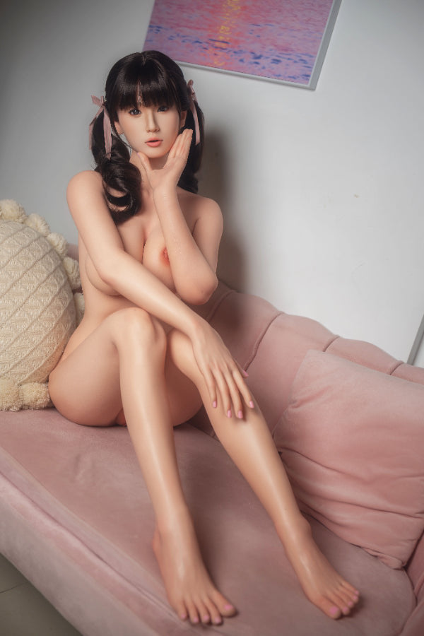 Muñeca sexual de silicona completa D-Cup de 158 cm (5,18 pies) Esther, cabeza ROS T29