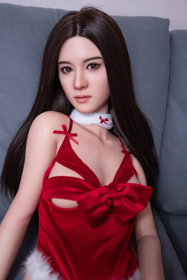 Poupée sexuelle en silicone de 164 cm (5,38 pieds) avec seins bonnets B, tête ROS T38