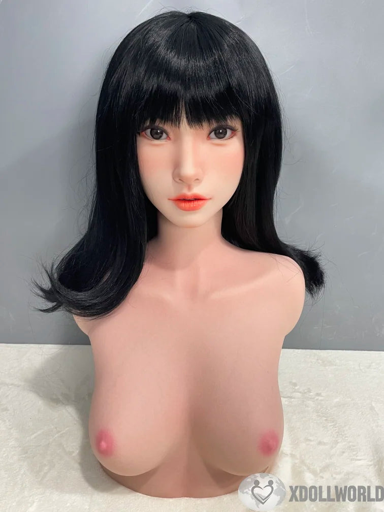 51cm(1.67ft) C-Cup Full Silicone Sex Doll Torso Jade, ROS Head T48