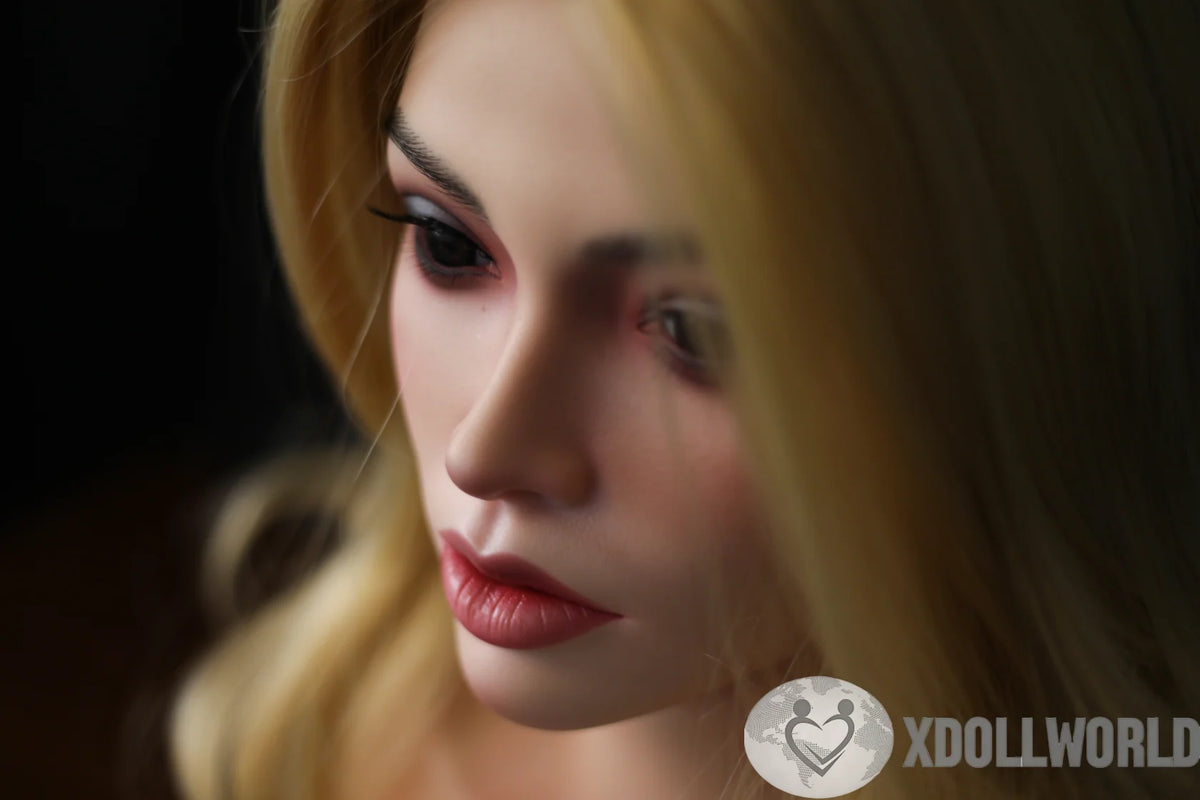 51cm(1.67ft) C-Cup Full Silicone Sex Doll Torso Crystal, ROS Head T50