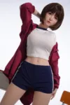 Nozomi 4.86ft (148cm) Big Breast Japanese Girl ALL-IN-ONE TPE AI Love Doll & Silicone AI Love Doll DX181023 YouQu Doll, Default Silicone Head With Tongue & Teeth